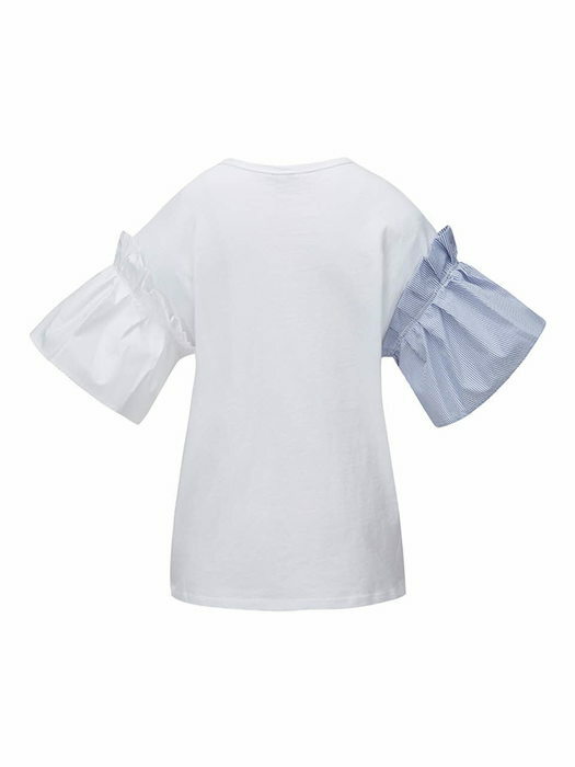 Bud short-sleeved T-shirt (버드 쇼트 슬리브 티셔츠) White