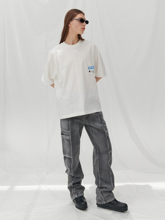 [Tool Boy x DNSR] 큐알코드 티셔츠 (White)