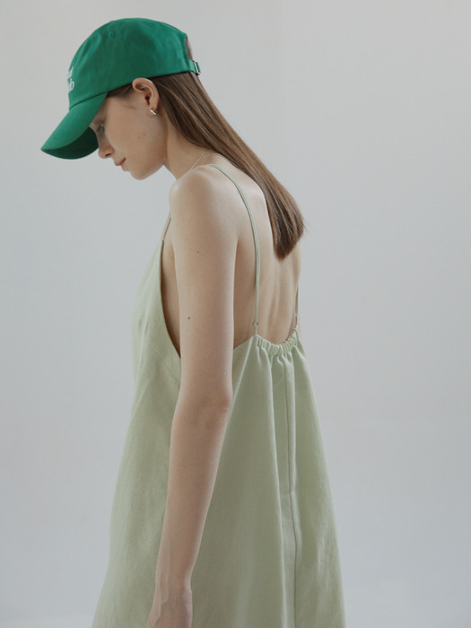 Summer slip dress (Green)