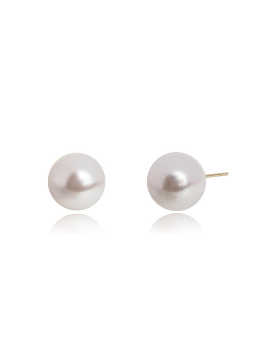 [순금58.8%]TKG_002 Simple pearl earrings 14K골드귀걸이
