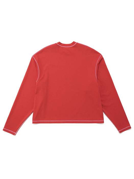 OVER AND OVERLOCKED JERSEY_RED