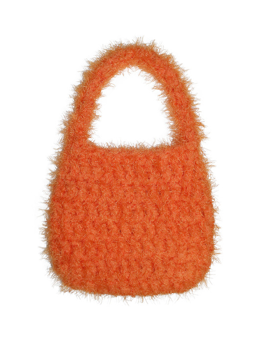 fluffy mini bag (orange)