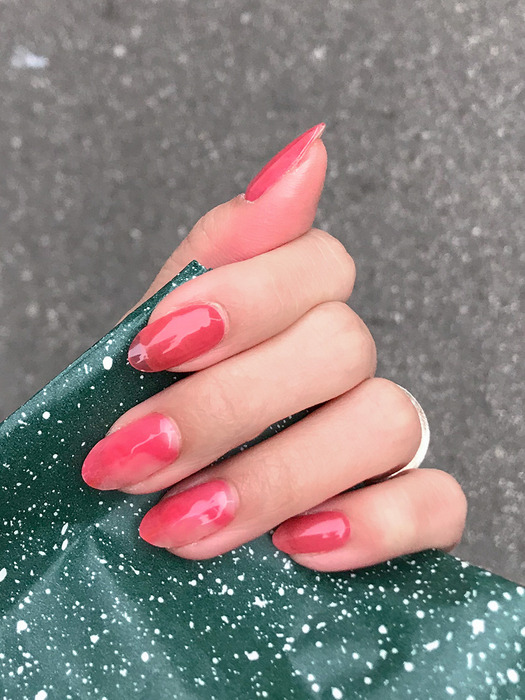 루비핑크 젤네일