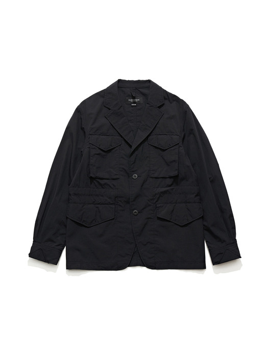 WANDERER 5P JACKET / BLACK RIPSTOP