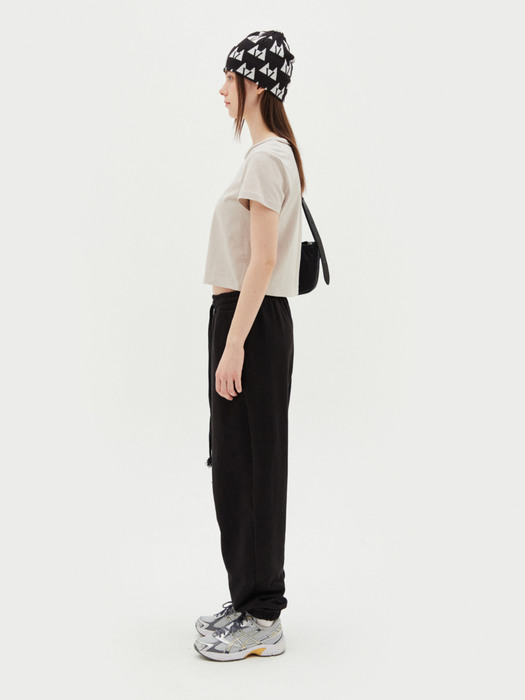 MATIN SYMBOL JOGGER PANTS IN BLACK