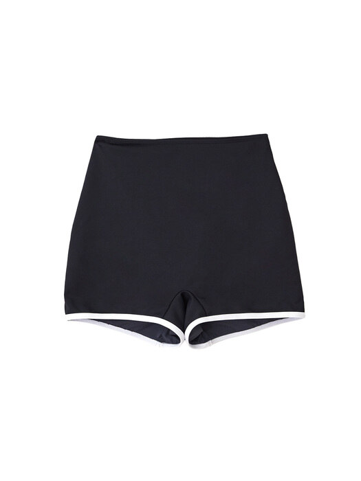 Sporty highwaist swim-shorts