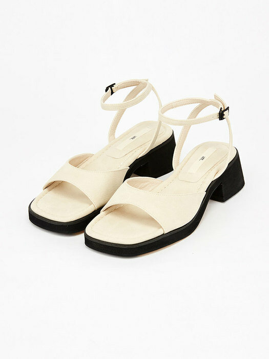 [단독]Basic platform sandals (2color)