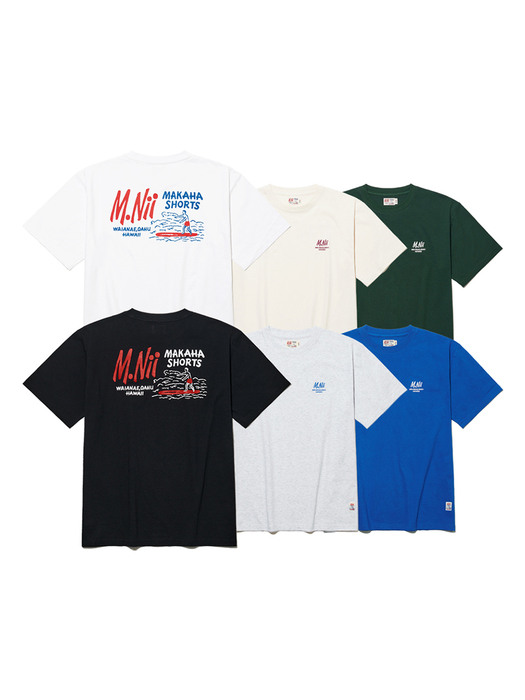  [2 PACK] SURFING LOGO T-SHIRTS / 6 COLOR