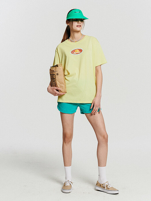 Fruit Market T-shirt_Lemon__White & Lemon Yellow