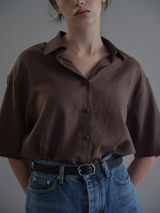 Walnut shirt (3color)