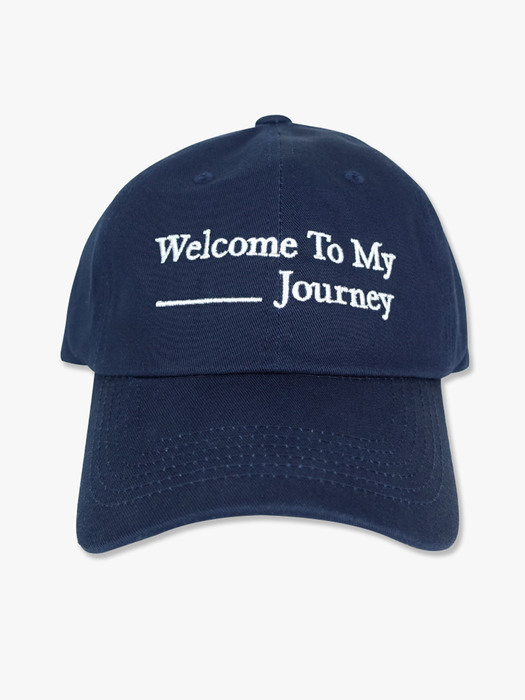 Welcome To My ____ Journey 시그니처 볼캡 네이비 (Navy)