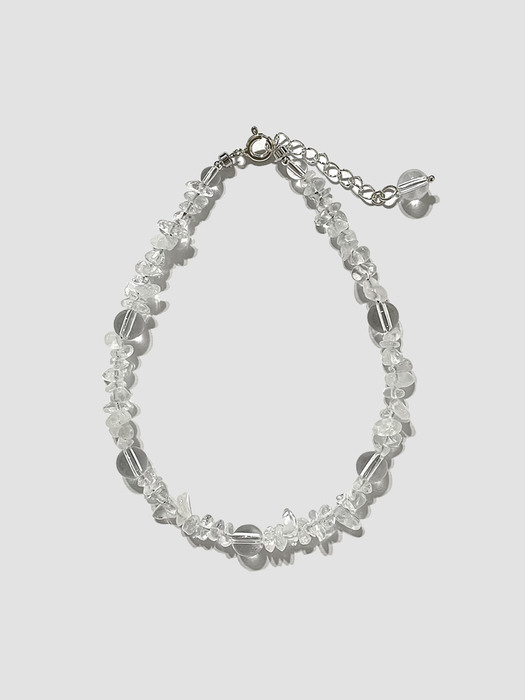 [925 Silver] Ice Bubble Anklet
