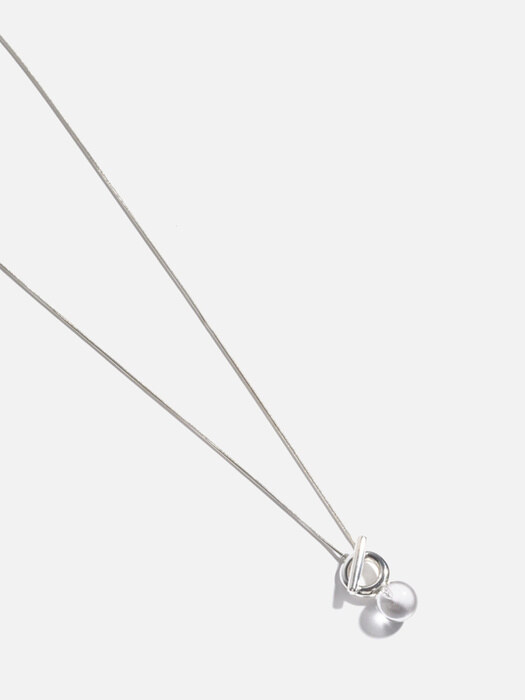 clearball toggle necklace