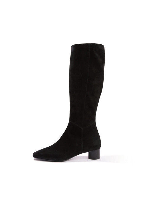 Washing long boots / black suede