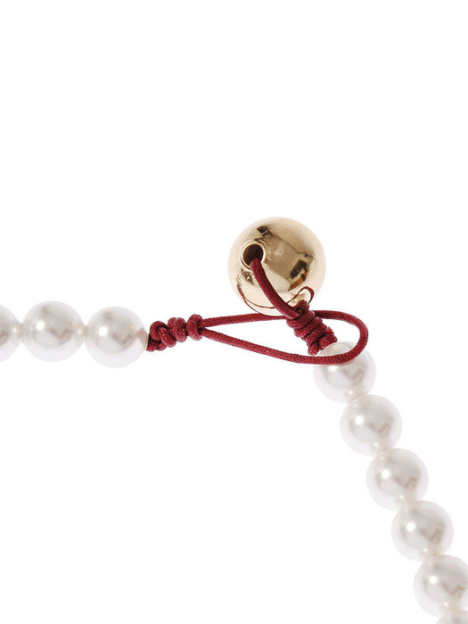 FW MIMI Metal Twinkle Pearl Necklace