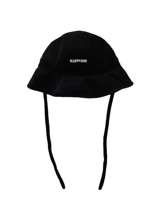 holiday velvet bucket hat