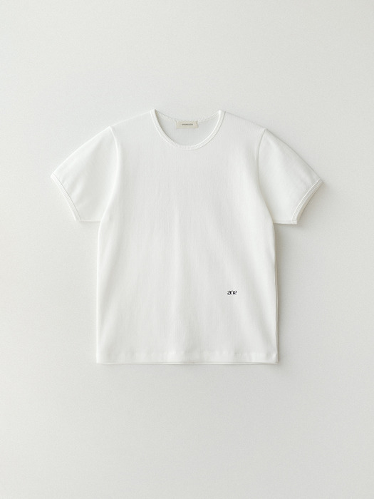 Noah waffle t-shirt (White)