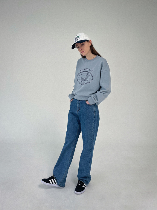 [스튜디오 솔트][23 SPRING][SALT Label] SALT HOUSE SWEATSHIRT_SORA [W CONCEPT]