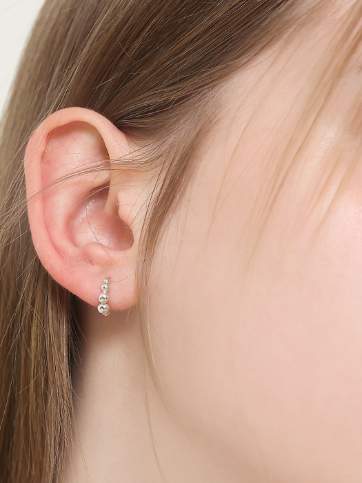 [aube] Mini Bubbly Earrings AE017