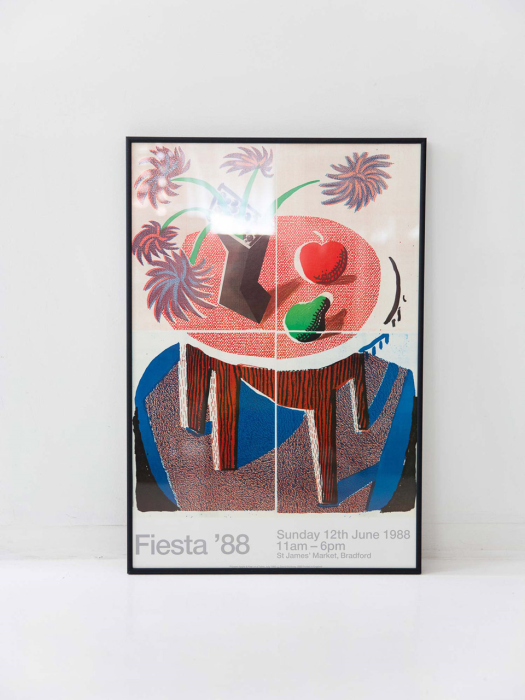 [데이비드 호크니 Original Vintage] Fiesta ’88 (액자 포함) 42.9 x 63 cm