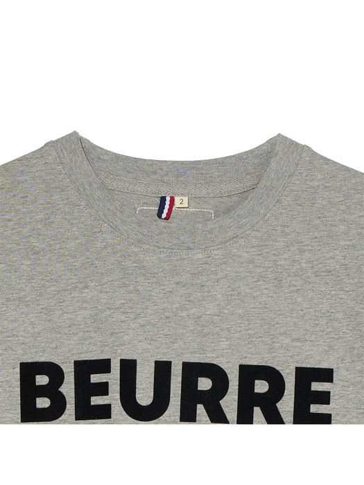  ep.6 BEURRE T-shirts (Gray)