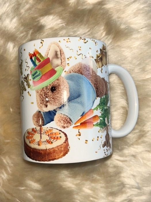 Rabbits Birthday Mug (Color Fanfare)