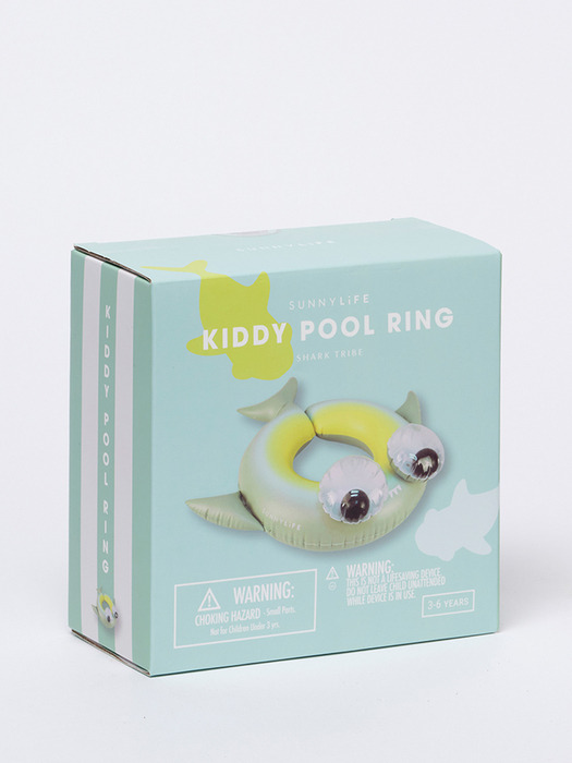 [국내공식]Kiddy Pool Ring Shark Tribe Khaki_튜브-S3LKPOST