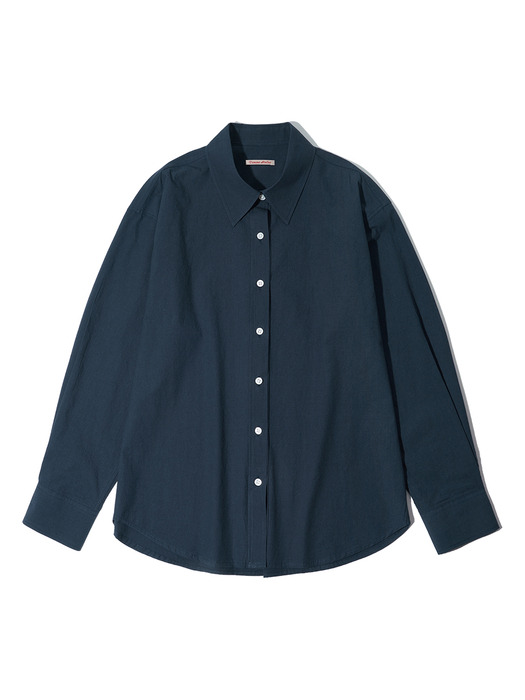 A3459 Reve essential shirt_Navy