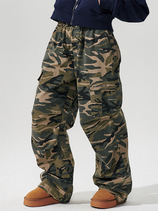 Military cargo pants [Khaki]