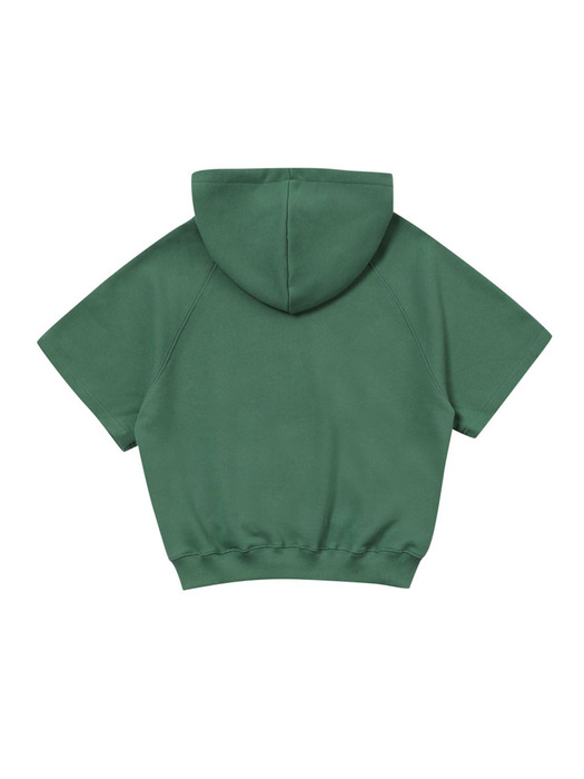 23 half hoodie sweatshirt green