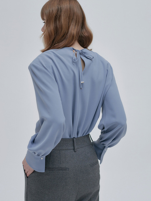23FN shoulder point blouse [2colors]