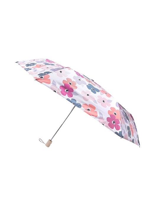지니스타 스템프플라워 UV차단 완전자동 우산 양산 IUJSU70031