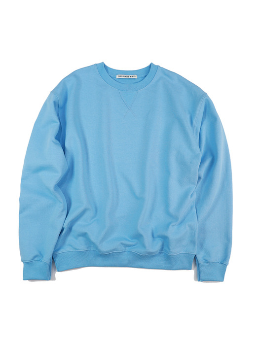 YYY e.d.p sweat shirt / picnic blue