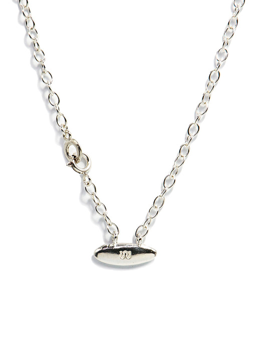 Ovato Link Silver Necklace In477 [Silver]