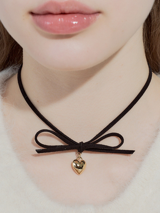 lottie ribbon necklace