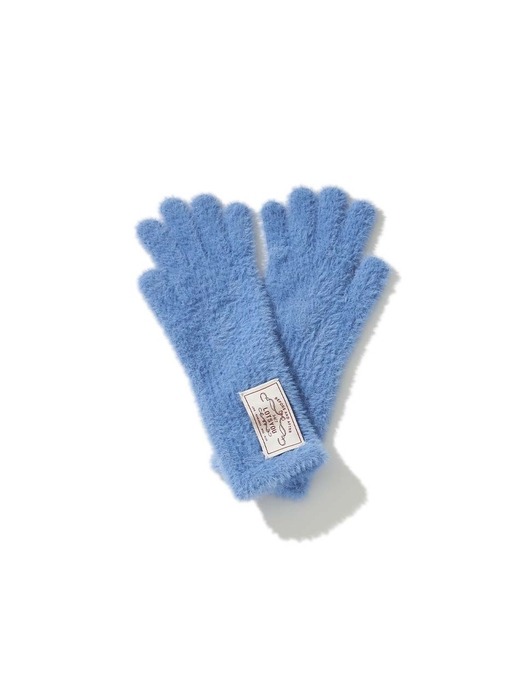 lotsyou_Puppy Fuzzy Gloves Sky Blue