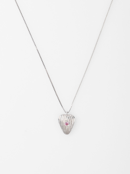 Heart leaf necklace_ N17