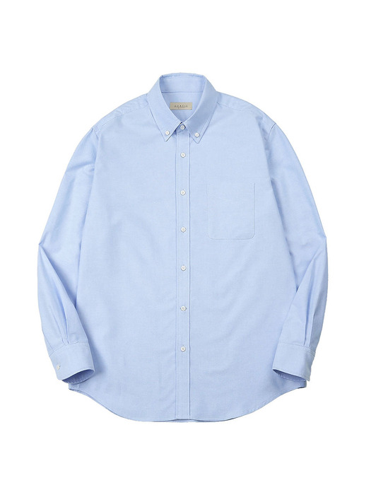 041 Oxford Button-down Shirts (Sky Blue)