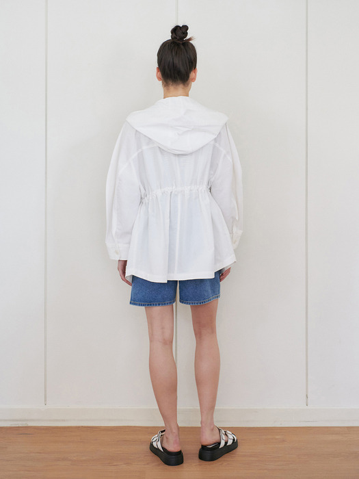 24N summer hoody field jacket [WH]