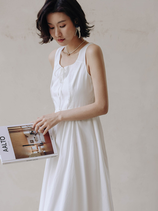 LS_Fairy lace white dress