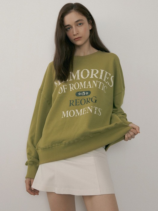 MOR MEMORY SWEATSHIRTS OLIVE