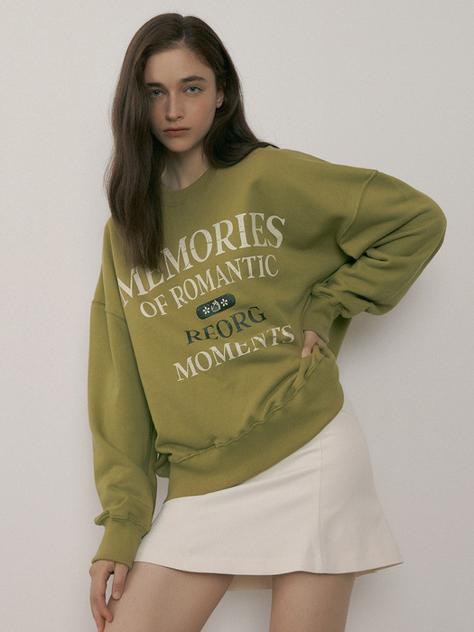 MOR MEMORY SWEATSHIRTS OLIVE