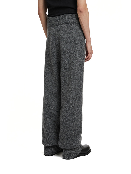 Cashmere lounge pants_GREY