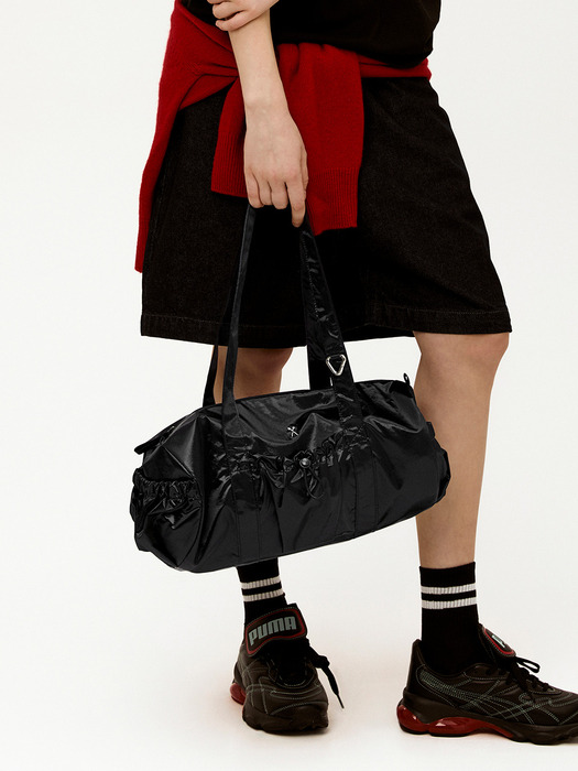 Lightweight Glam Duffle Bag Black