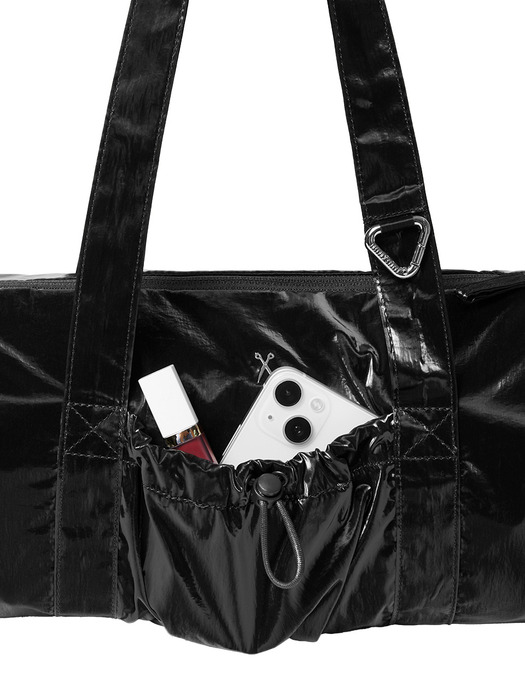 Lightweight Glam Duffle Bag Black