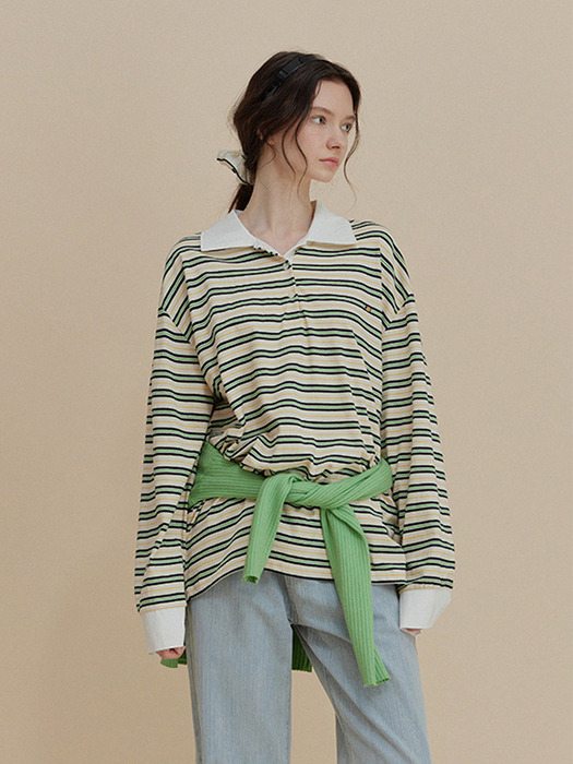 [TWEE] 레비츠 트위 럭비 카라 티셔츠