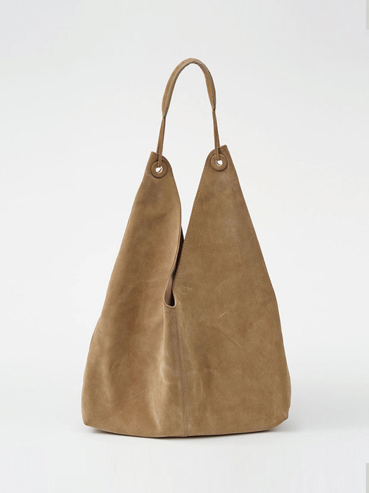 Suede Hobo Bag(Beige)