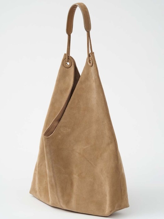 Suede Hobo Bag(Beige)