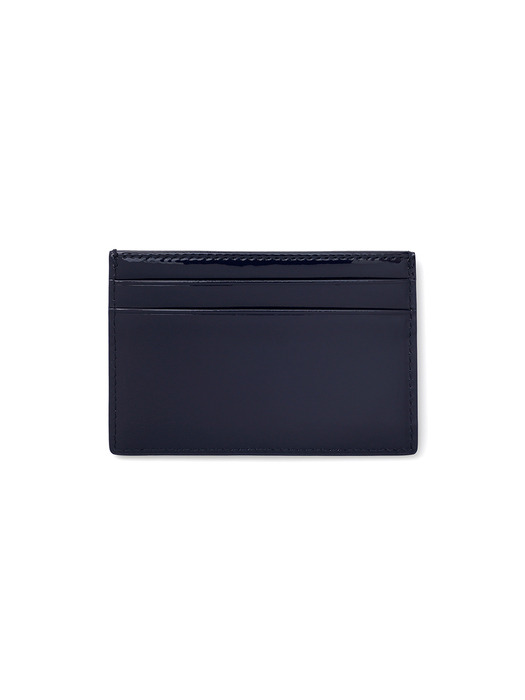 TRIANGLE SLIT CARD HOLDER - NAVY BLUE