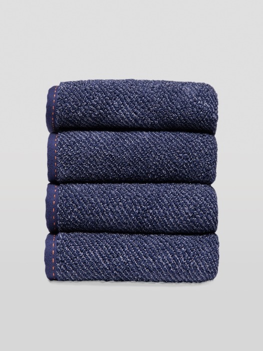 denim towel - Random , 50x90cm